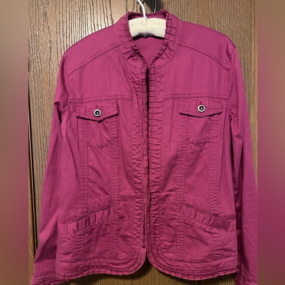 Chico’s denim jacket